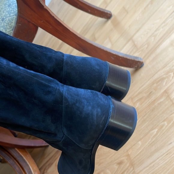 Dior thigh-high suede over the knee boots - Picture 7 of 11